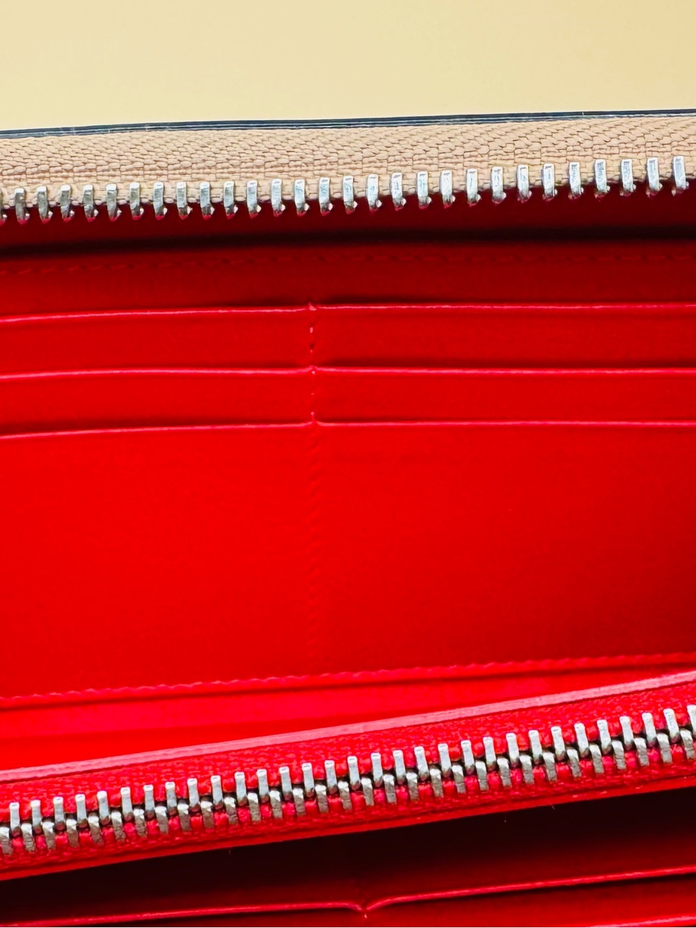 Christian Louboutin Studded Zip Wallet in Dusty Rose - Picture 6 of 13